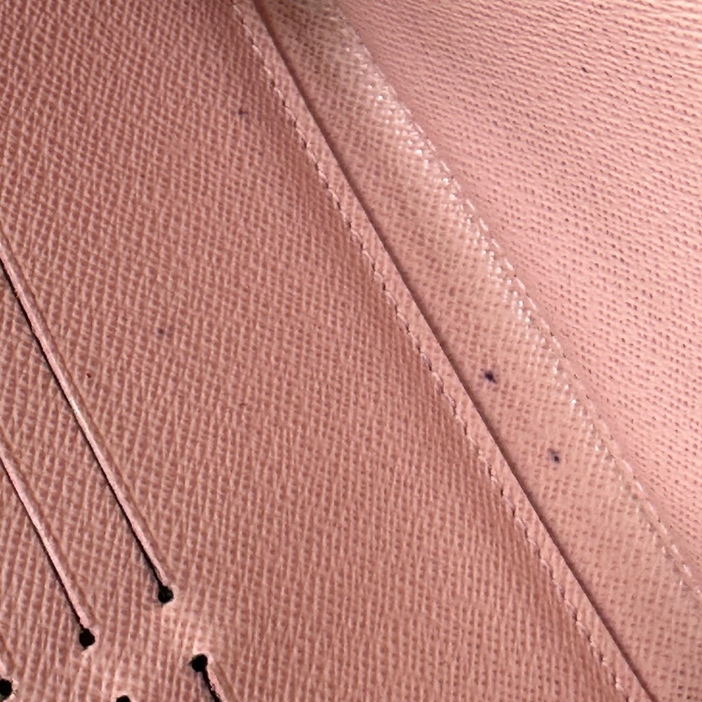 Louis Vuitton Emilie Rose Ballerine Zippy Wallet ~ Beautiful Preloved Condition - Picture 11 of 16